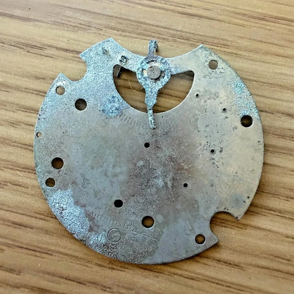 Vintage St Regis Pocket Watch Parts Repair Missing Crown Hand As Is